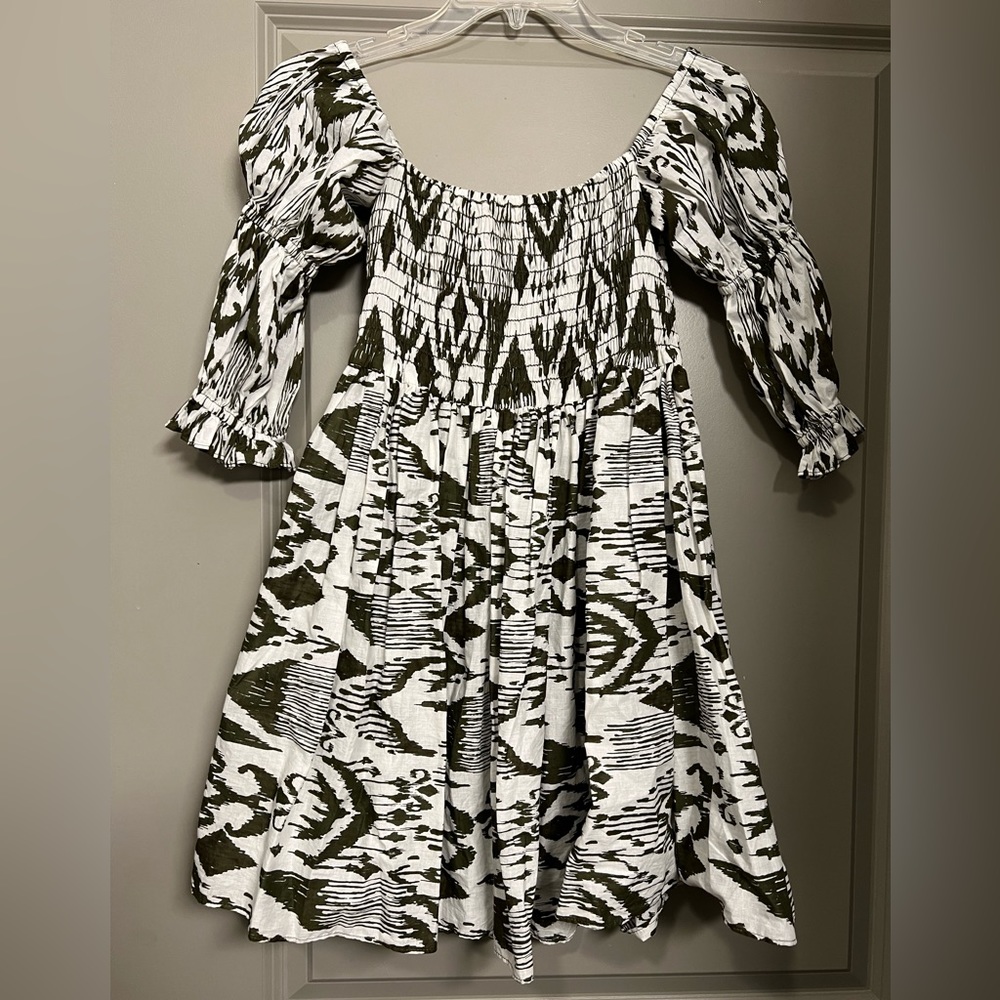 MISA Los Angeles Zadie Smocked Mini Dress Size XS